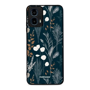 Lesklý kryt na mobil Motorola Moto G34 5G - Mobiwear Glossy GB27G, trávy na sytě tyrkysové
