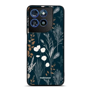 Lesklý kryt na mobil Motorola Moto G57 Power - Mobiwear Glossy GB27G, trávy na sytě tyrkysové