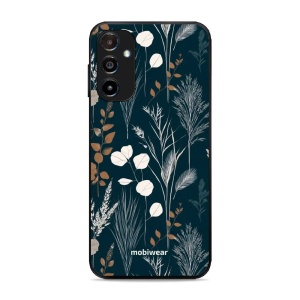 Lesklý kryt na mobil Samsung Galaxy A14 5G / Galaxy A14 4G - Mobiwear Glossy GB27G, trávy na sytě tyrkysové