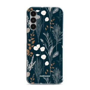 Odolný kryt na mobil Samsung Galaxy A14 5G / Galaxy A14 4G - Mobiwear Elite Pro EB27E, trávy na sytě tyrkysové