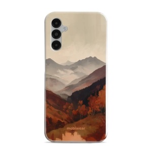 Odolný kryt na mobil Samsung Galaxy A14 5G / Galaxy A14 4G - Mobiwear Elite Pro EB35E, mlhavé údolí v horách