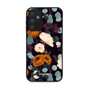 Lesklý kryt na mobil Samsung Galaxy A15 5G / Galaxy A15 4G - Mobiwear Glossy GB25G, rezavé růže v noci