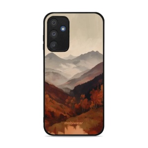 Lesklý kryt na mobil Samsung Galaxy A15 5G / Galaxy A15 4G - Mobiwear Glossy GB35G, mlhavé údolí v horách