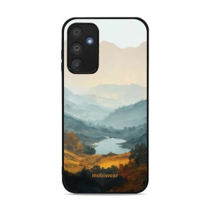 Lesklý kryt na mobil Samsung Galaxy A15 5G / Galaxy A15 4G - Mobiwear Glossy GB36G, jezero v údolí