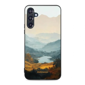 Lesklý kryt na mobil Samsung Galaxy A16 5G - Mobiwear Glossy GB36G, jezero v údolí
