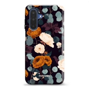 Odolný kryt na mobil Samsung Galaxy A17 5G - Mobiwear Elite Pro EB25E, rezavé růže v noci