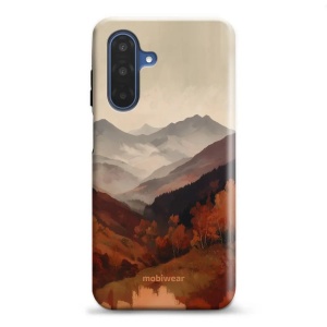 Odolný kryt na mobil Samsung Galaxy A17 5G - Mobiwear Elite Pro EB35E, mlhavé údolí v horách