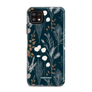 Odolný kryt na mobil Samsung Galaxy A22 5G - Mobiwear Elite Pro EB27E, trávy na sytě tyrkysové