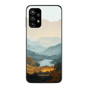 Lesklý kryt na mobil Samsung Galaxy A23 - Mobiwear Glossy GB36G, jezero v údolí