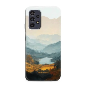 Odolný kryt na mobil Samsung Galaxy A23 - Mobiwear Elite Pro EB36E, jezero v údolí