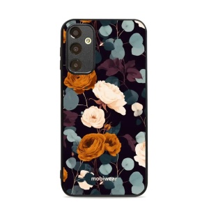 Lesklý kryt na mobil Samsung Galaxy A25 5G - Mobiwear Glossy GB25G, rezavé růže v noci