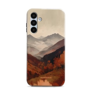 Odolný kryt na mobil Samsung Galaxy A25 5G - Mobiwear Elite Pro EB35E, mlhavé údolí v horách