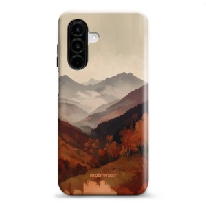 Odolný kryt na mobil Samsung Galaxy A26 5G - Mobiwear Elite Pro EB35E, mlhavé údolí v horách