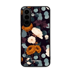 Lesklý kryt na mobil Samsung Galaxy A27 - Mobiwear Glossy GB25G, rezavé růže v noci