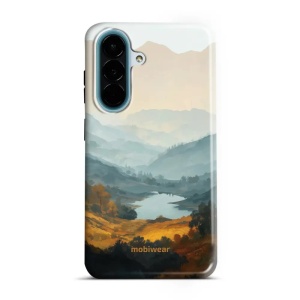 Odolný kryt na mobil Samsung Galaxy A27 - Mobiwear Elite Pro EB36E, jezero v údolí
