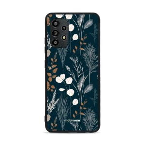 Lesklý kryt na mobil Samsung Galaxy A32 4G - Mobiwear Glossy GB27G, trávy na sytě tyrkysové