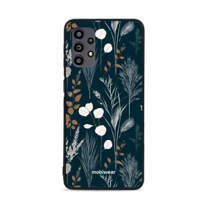 Lesklý kryt na mobil Samsung Galaxy A32 5G - Mobiwear Glossy GB27G, trávy na sytě tyrkysové