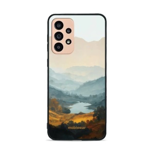 Lesklý kryt na mobil Samsung Galaxy A33 5G - Mobiwear Glossy GB36G, jezero v údolí