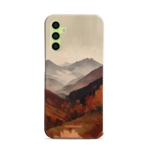 Odolný kryt na mobil Samsung Galaxy A34 5G - Mobiwear Elite Pro EB35E, mlhavé údolí v horách