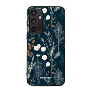 Lesklý kryt na mobil Samsung Galaxy A35 5G - Mobiwear Glossy GB27G, trávy na sytě tyrkysové