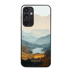 Lesklý kryt na mobil Samsung Galaxy A35 5G - Mobiwear Glossy GB36G, jezero v údolí