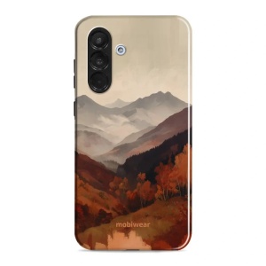 Odolný kryt na mobil Samsung Galaxy A36 5G - Mobiwear Elite Pro EB35E, mlhavé údolí v horách
