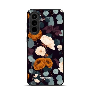 Lesklý kryt na mobil Samsung Galaxy A37 5G - Mobiwear Glossy GB25G, rezavé růže v noci