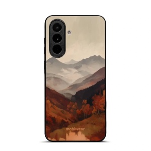 Lesklý kryt na mobil Samsung Galaxy A37 5G - Mobiwear Glossy GB35G, mlhavé údolí v horách