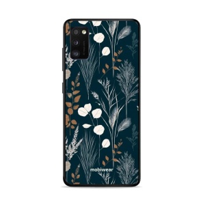 Lesklý kryt na mobil Samsung Galaxy A41 - Mobiwear Glossy GB27G, trávy na sytě tyrkysové
