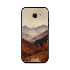 Lesklý kryt na mobil Samsung Galaxy A5 2017 - Mobiwear Glossy GB35G, mlhavé údolí v horách