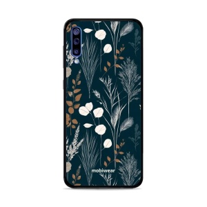 Lesklý kryt na mobil Samsung Galaxy A50 - Mobiwear Glossy GB27G, trávy na sytě tyrkysové