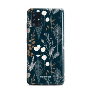 Odolný kryt na mobil Samsung Galaxy A51 - Mobiwear Elite Pro EB27E, trávy na sytě tyrkysové