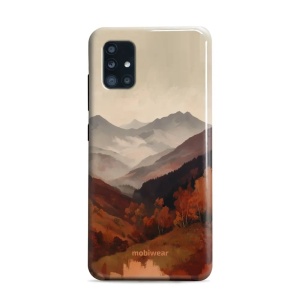 Odolný kryt na mobil Samsung Galaxy A51 - Mobiwear Elite Pro EB35E, mlhavé údolí v horách