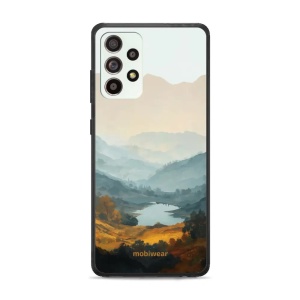 Lesklý kryt na mobil Samsung Galaxy A52 / Galaxy A52S 5G - Mobiwear Glossy GB36G, jezero v údolí