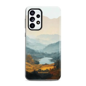 Odolný kryt na mobil Samsung Galaxy A52 - Mobiwear Elite Pro EB36E, jezero v údolí
