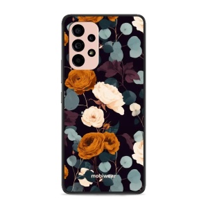 Lesklý kryt na mobil Samsung Galaxy A53 5G - Mobiwear Glossy GB25G, rezavé růže v noci