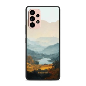 Lesklý kryt na mobil Samsung Galaxy A53 5G - Mobiwear Glossy GB36G, jezero v údolí