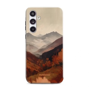 Odolný kryt na mobil Samsung Galaxy A55 5G - Mobiwear Elite Pro EB35E, mlhavé údolí v horách