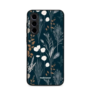Lesklý kryt na mobil Samsung Galaxy A56 5G - Mobiwear Glossy GB27G, trávy na sytě tyrkysové