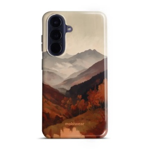 Odolný kryt na mobil Samsung Galaxy A57 5G - Mobiwear Elite Pro EB35E, mlhavé údolí v horách