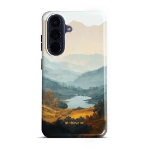 Odolný kryt na mobil Samsung Galaxy A57 5G - Mobiwear Elite Pro EB36E, jezero v údolí