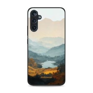 Lesklý kryt na mobil Samsung Galaxy M34 5G - Mobiwear Glossy GB36G, jezero v údolí