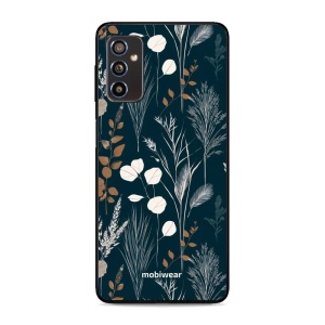 Lesklý kryt na mobil Samsung Galaxy M52 5G - Mobiwear Glossy GB27G, trávy na sytě tyrkysové