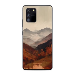 Lesklý kryt na mobil Samsung Galaxy S10 Lite - Mobiwear Glossy GB35G, mlhavé údolí v horách