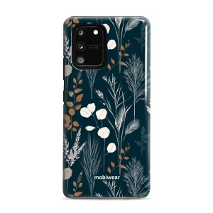 Odolný kryt na mobil Samsung Galaxy S10 Lite - Mobiwear Elite Pro EB27E, trávy na sytě tyrkysové