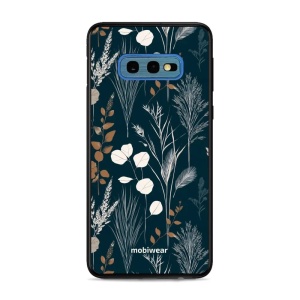 Lesklý kryt na mobil Samsung Galaxy S10e - Mobiwear Glossy GB27G, trávy na sytě tyrkysové