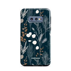 Odolný kryt na mobil Samsung Galaxy S10e - Mobiwear Elite Pro EB27E, trávy na sytě tyrkysové