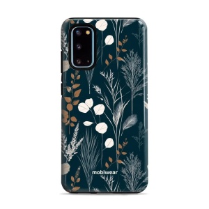 Odolný kryt na mobil Samsung Galaxy S20 - Mobiwear Elite Pro EB27E, trávy na sytě tyrkysové