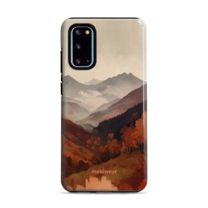 Odolný kryt na mobil Samsung Galaxy S20 - Mobiwear Elite Pro EB35E, mlhavé údolí v horách