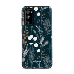 Odolný kryt na mobil Samsung Galaxy S20 FE - Mobiwear Elite Pro EB27E, trávy na sytě tyrkysové